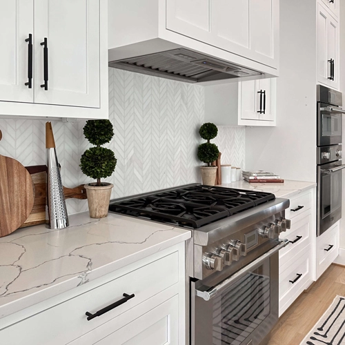 Open-concept kitchen design